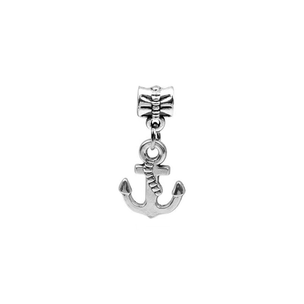 8702 20pcs Charms Anchor Alloy Pendants for DIY Craft Jewelry Earring